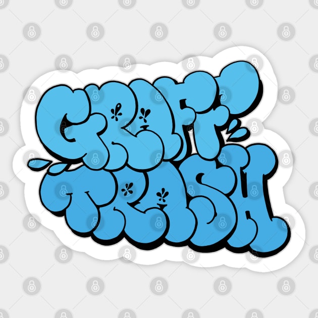 GraffTrash Sticker by Dmitri